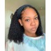 Stema Headband Wig Human Hair Kinky Curly Wig
